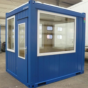 10ft Full Glass Observation Container Unit at our depot