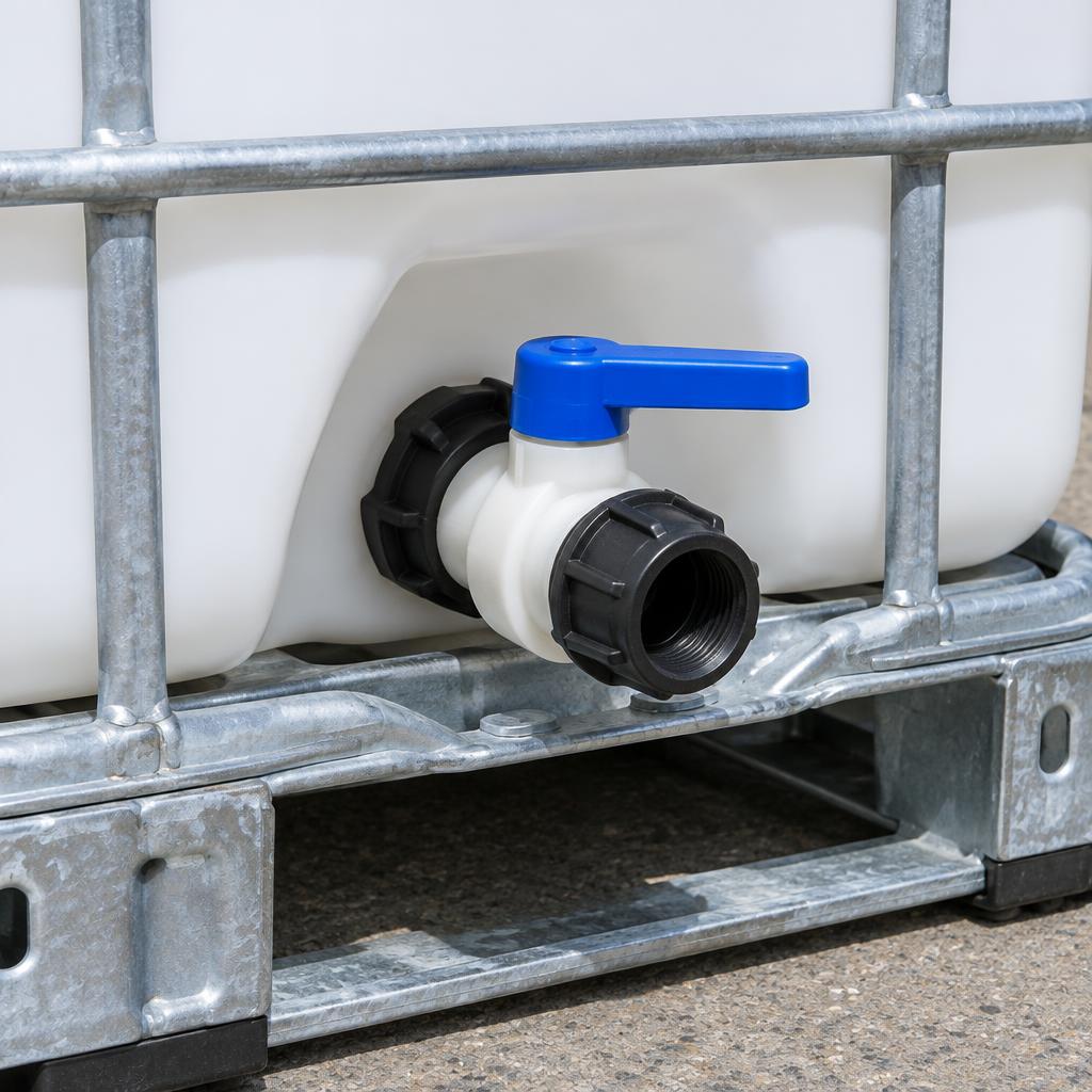 1000L IBC Tank – Premium Grade — In use