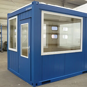 10ft Full Glass Observation Container Unit — depot photo