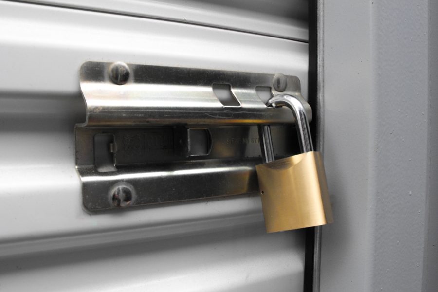 Steel Roll-Up Door Installation — In use