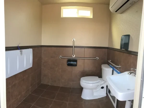 Portable Container Restroom & Bathroom Unit — Corner casting and frame condition