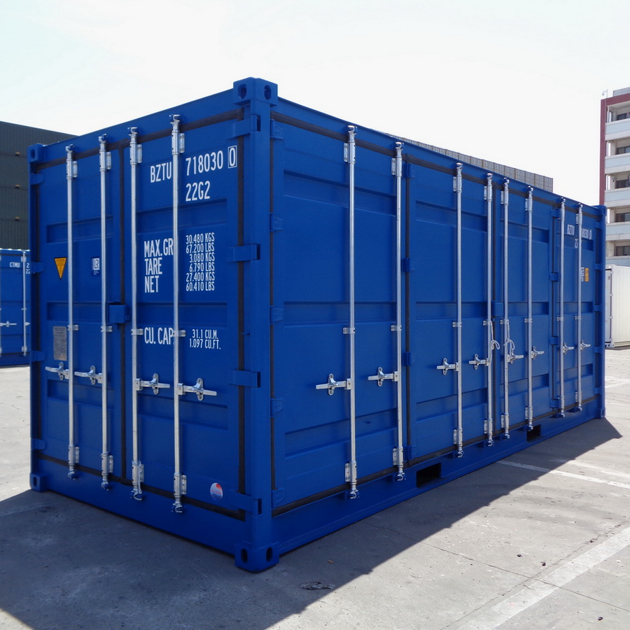 20ft Open Side Shipping Container at our depot