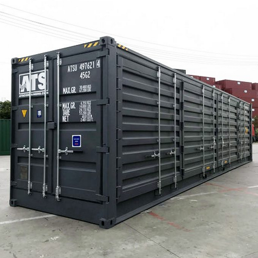 40ft Open Side Shipping Container at our depot