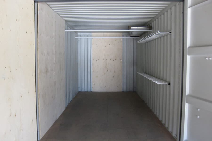 Container Shelving & Racking Fit-Out at our depot