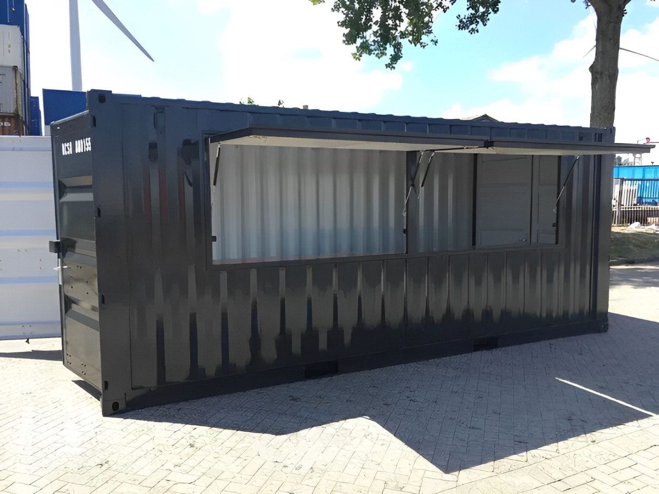 20ft Mobile Tuck Shop Container at our depot