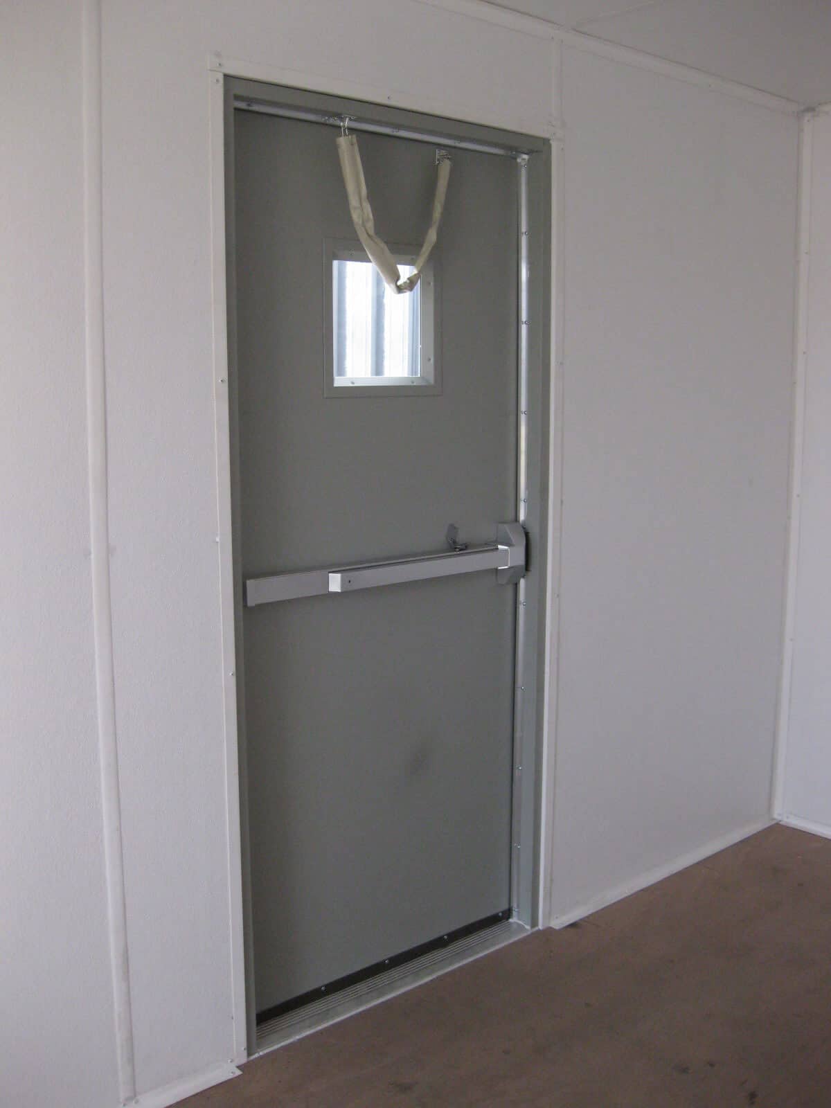 Industrial Steel Man Door for Containers at our depot