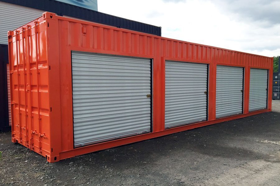 Steel Roll-Up Door Installation — depot photo