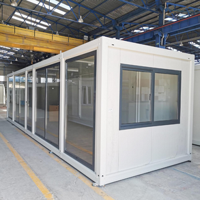 40ft Flat Pack Steel Building at our depot