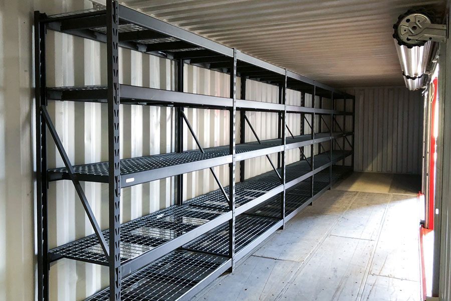 Container Shelving & Racking Fit-Out — depot photo