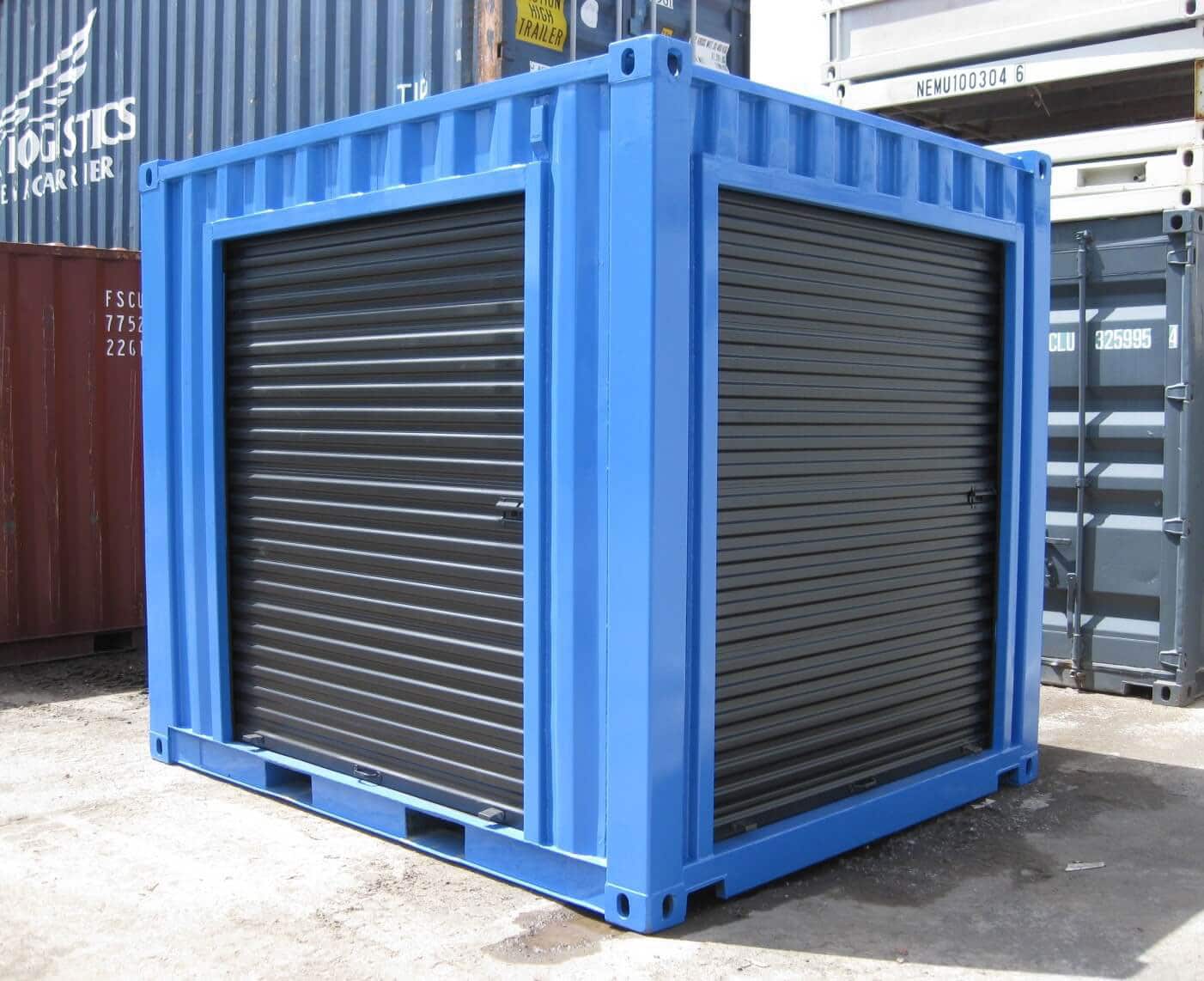 Steel Roll-Up Door Installation at our depot