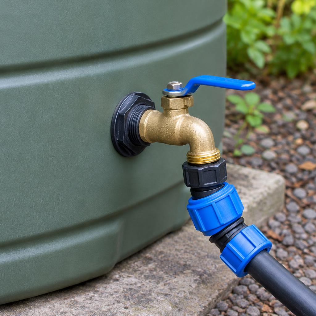 JoJo Twin Slimline Water Tank 2500L — Alternate view