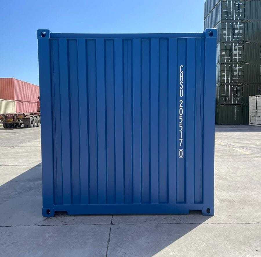 20ft High Cube Steel Container for Transport & Modification — Side panel and corrugation detail