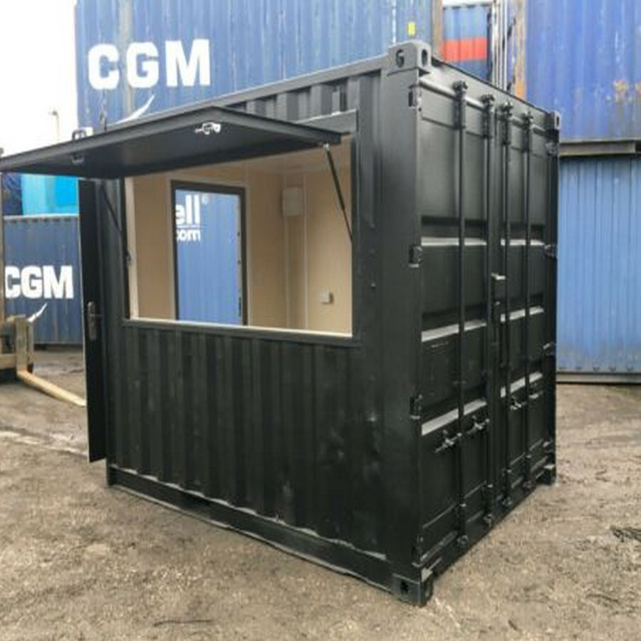 10ft Mobile Tuck Shop Container at our depot