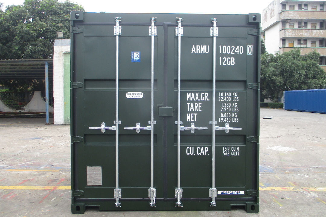 10ft Used Wind & Watertight Shipping Container — depot photo