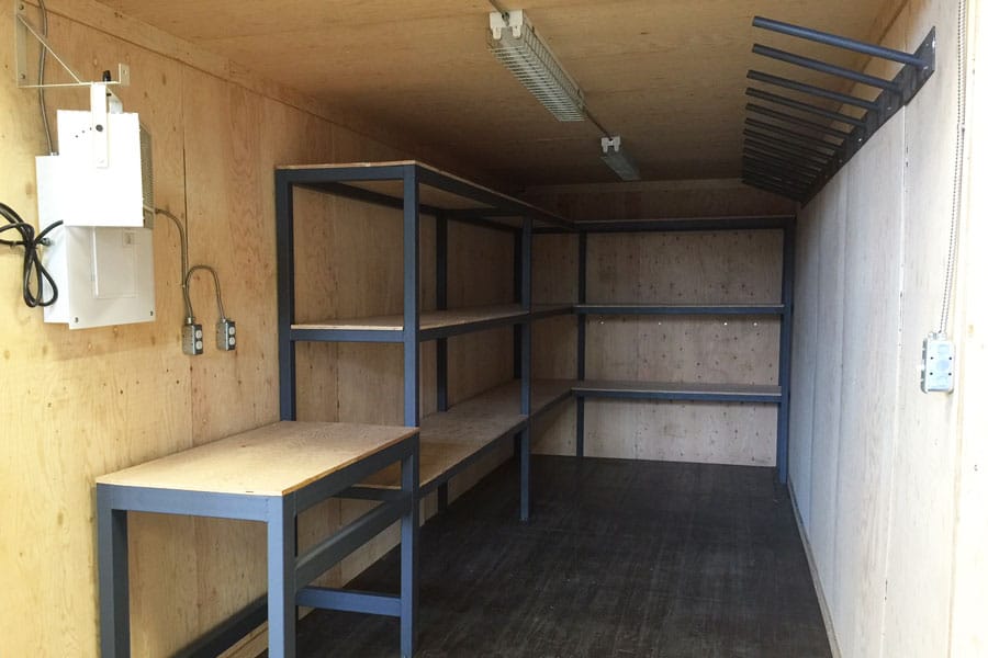 Container Shelving & Racking Fit-Out — Alternate view