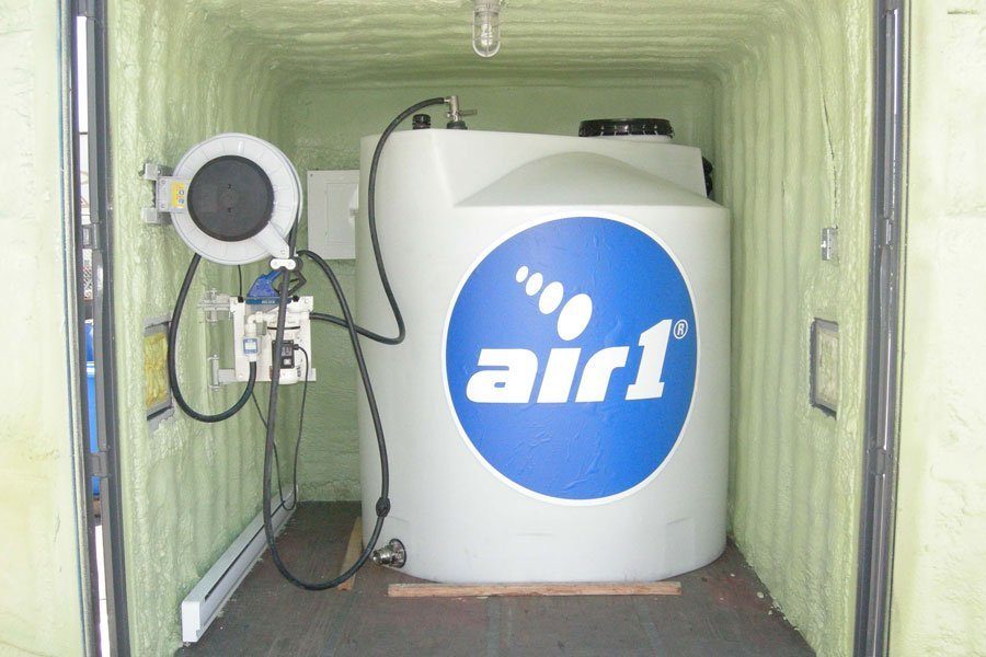 Container Insulation Package — Alternate view