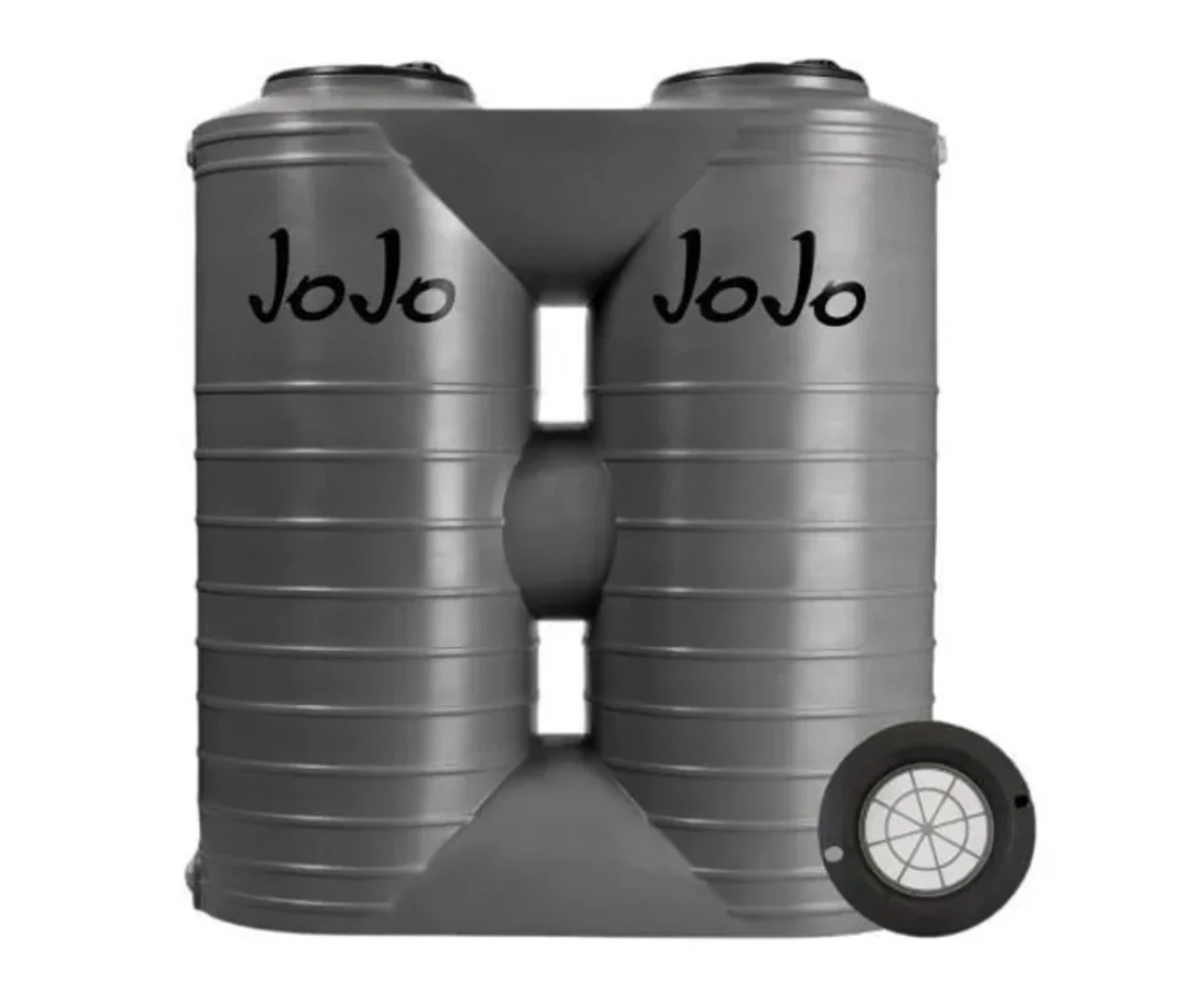 JoJo Twin Slimline Water Tank 2500L at our depot