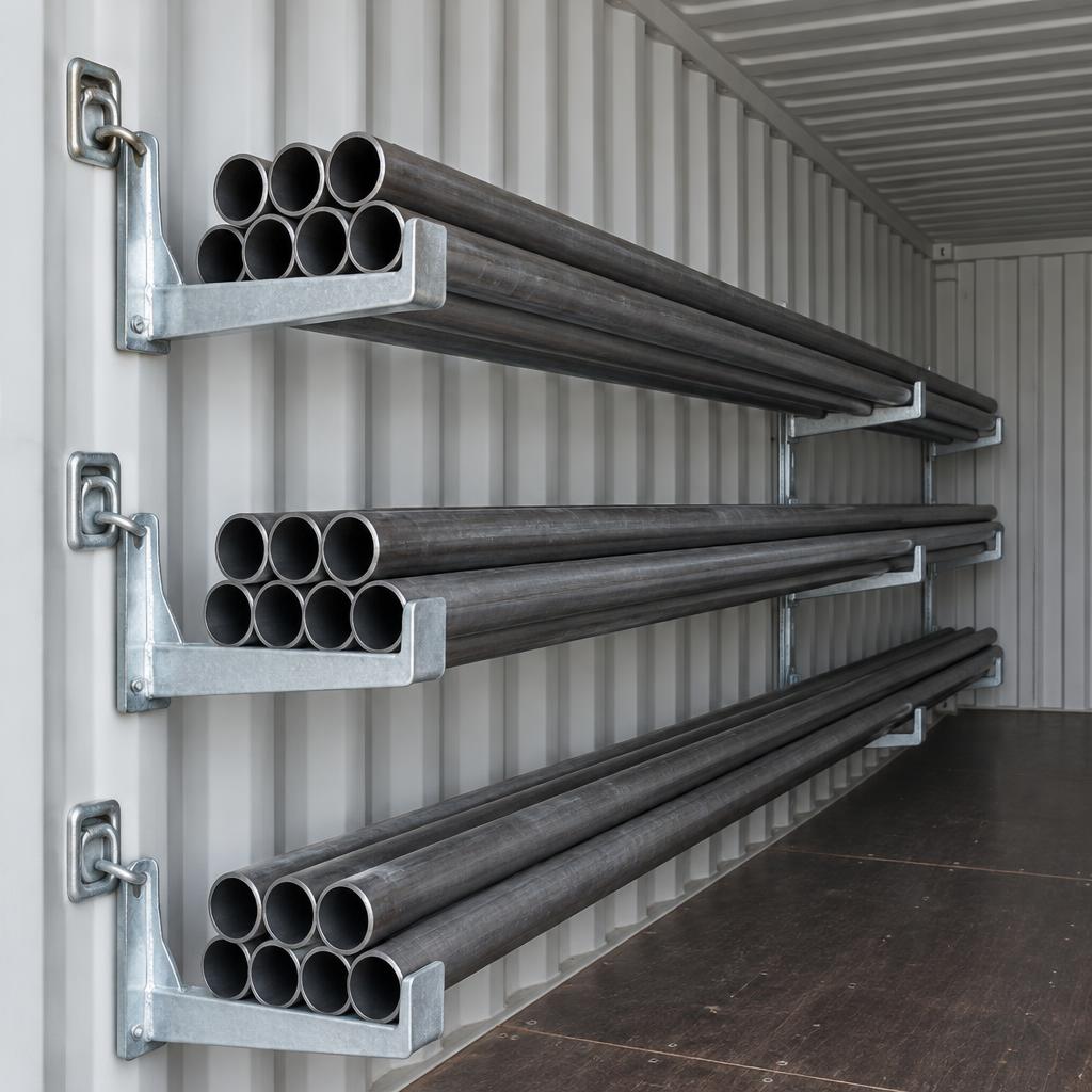 Container Pipe Rack System — Alternate view