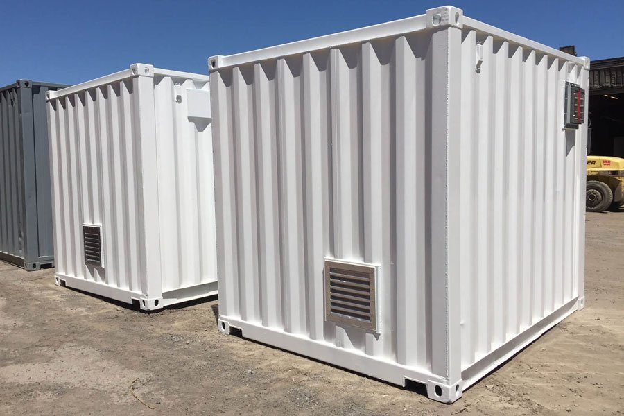 Container Ventilation Installation — Detail view