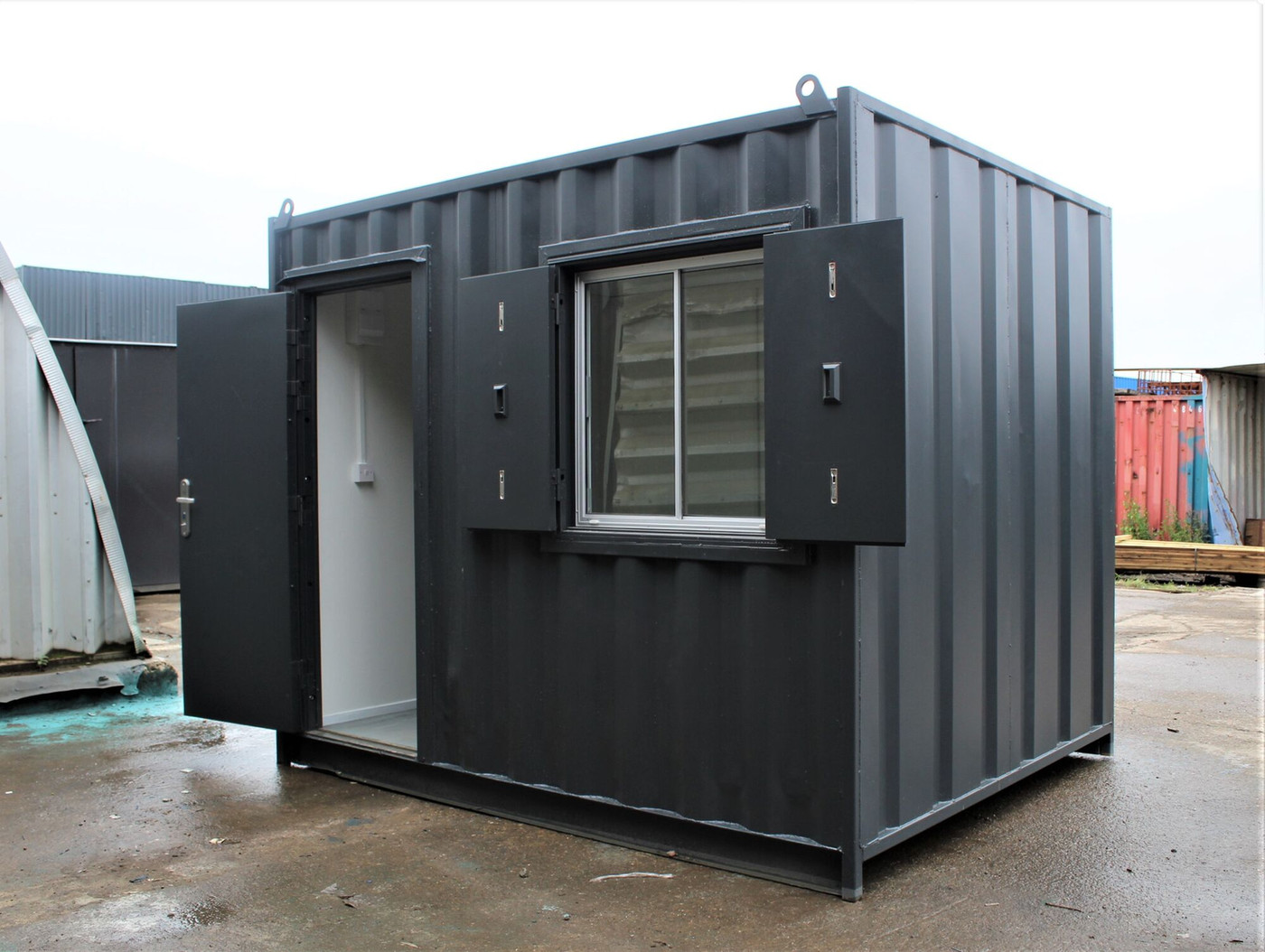 10ft Portable Office Container at our depot