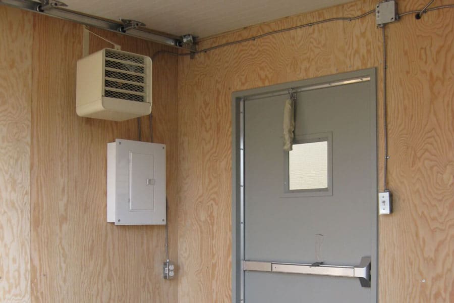 Container Electrical Installation — In use