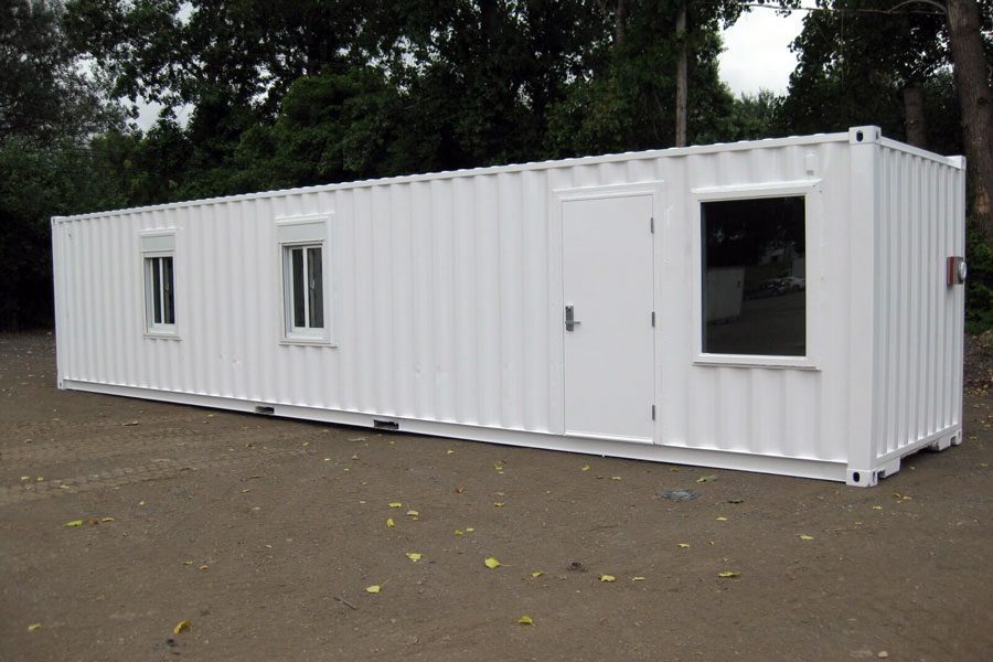 Container Window Installation — In use