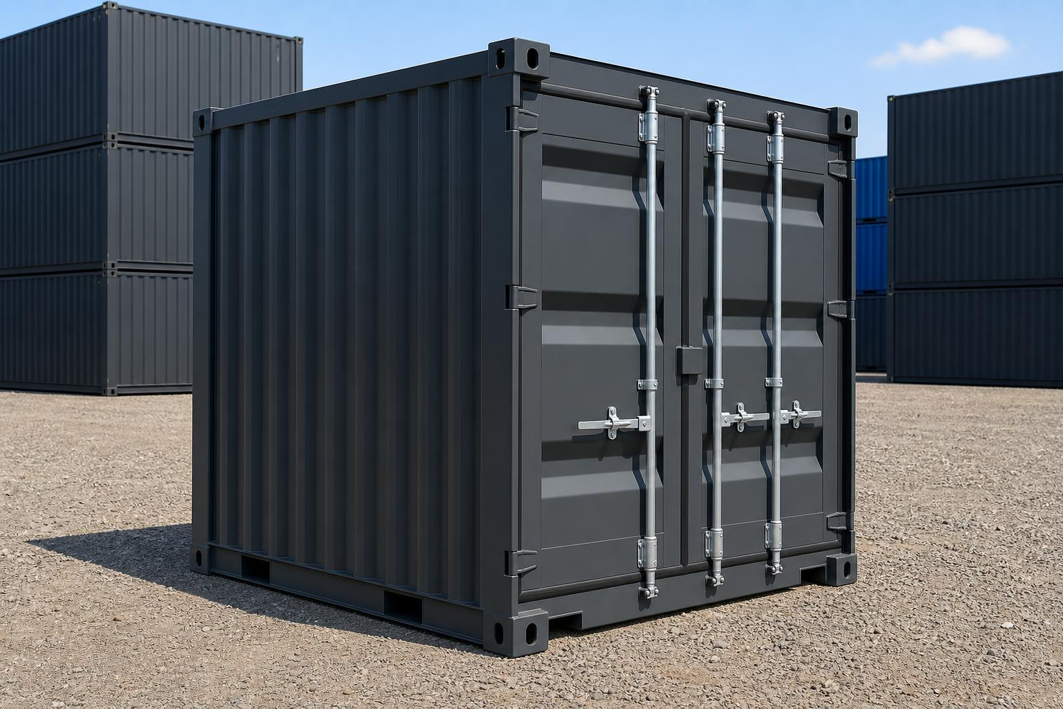 10ft Dry Container — One-Trip at our depot