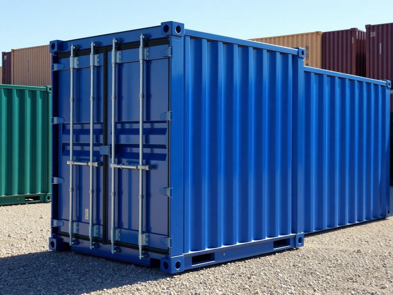 10ft Dry Container — One-Trip at our depot
