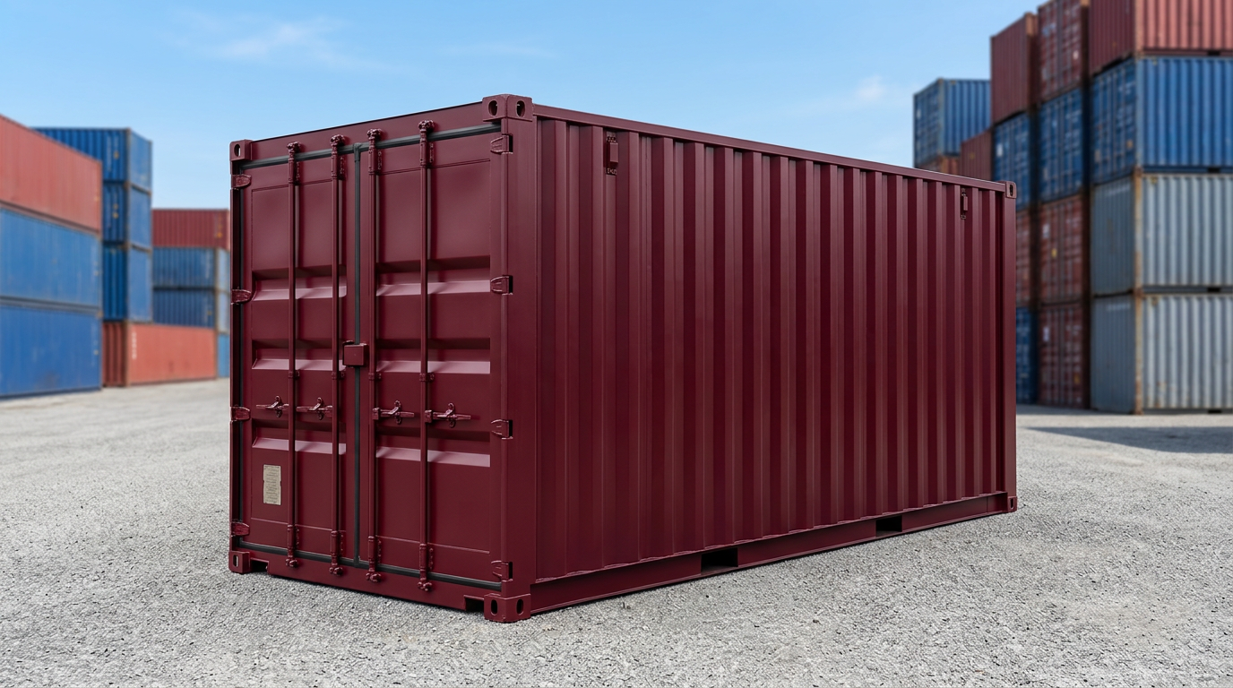 20ft Dry Container — One-Trip at our depot