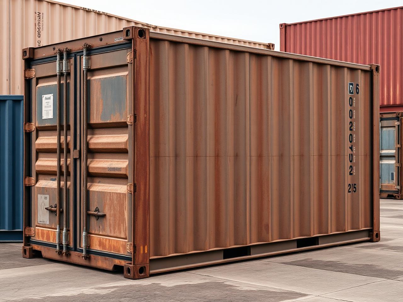 20ft Dry Container — Wind & Water Tight (WWT) at our depot