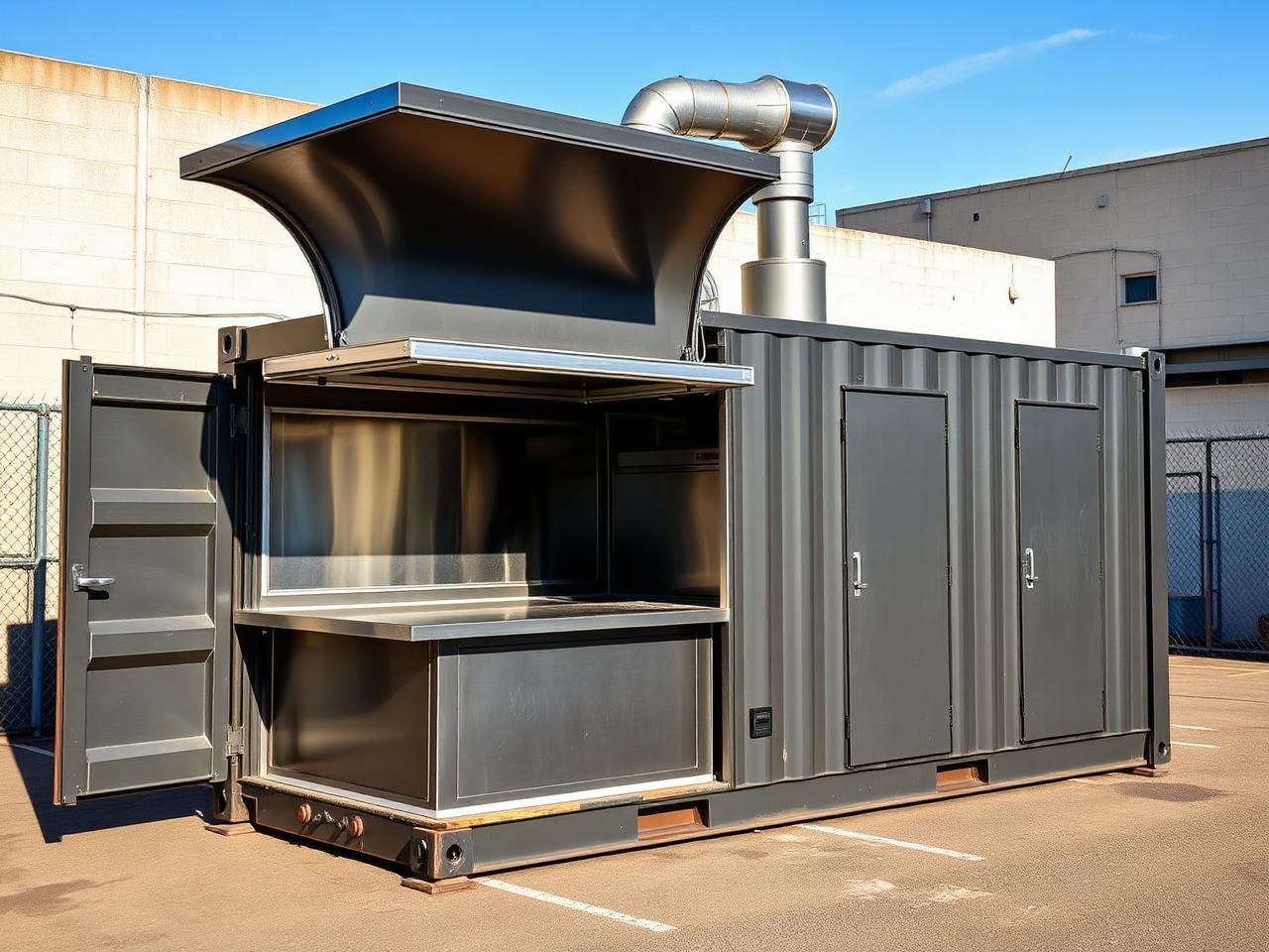 20ft Kitchen & Food Service Unit — Conversion at our depot