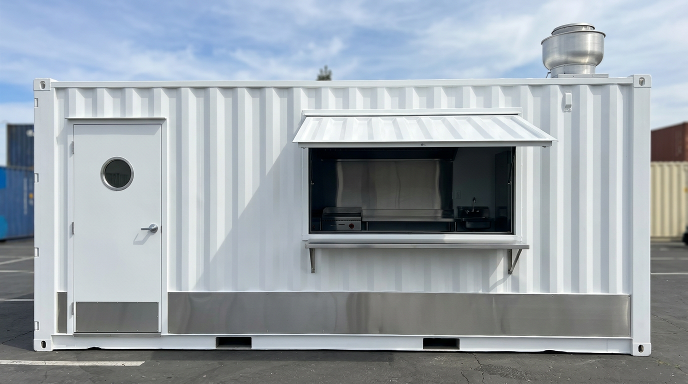 20ft Kitchen & Food Service Unit — Conversion at our depot