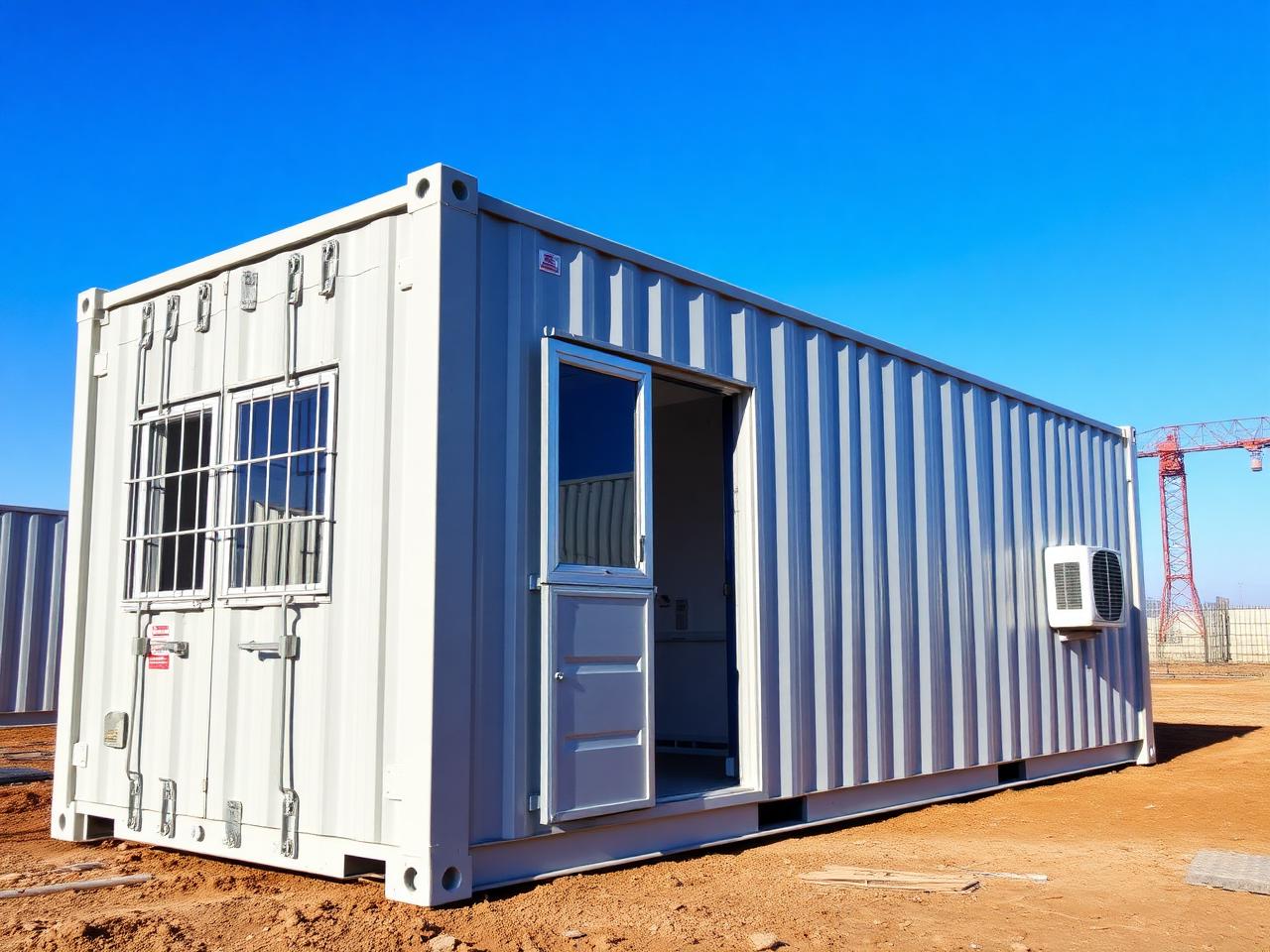 20ft Container Site Office — Turnkey Conversion at our depot