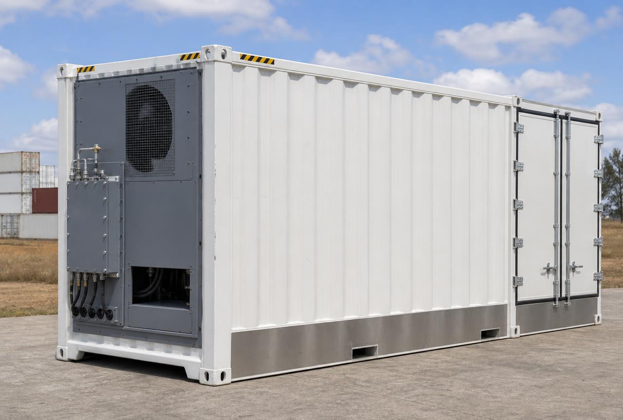 20ft Controlled Atmosphere Reefer at our depot
