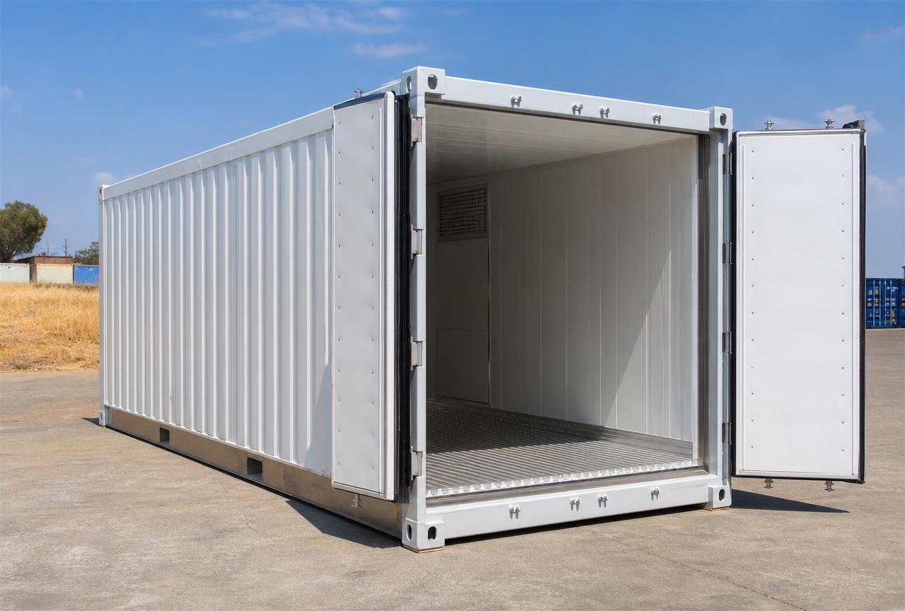 20ft Reefer — Fresh Flower Cold Room at our depot