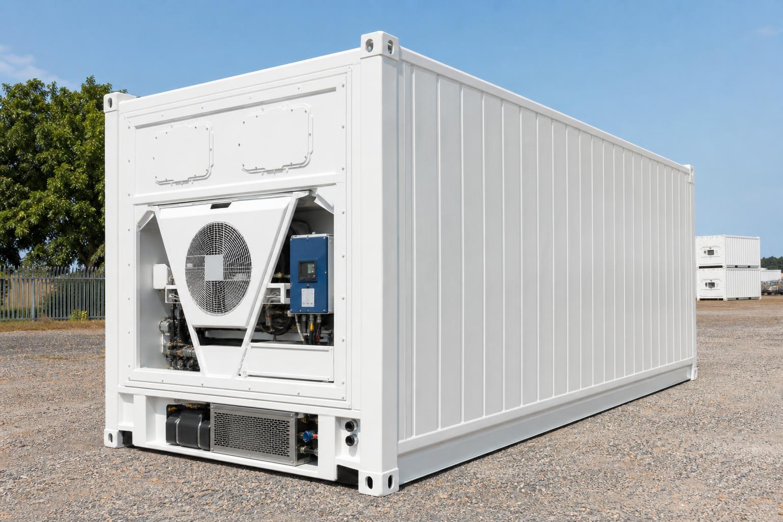 20ft Refrigerated Container — Genset-Ready Mounting at our depot