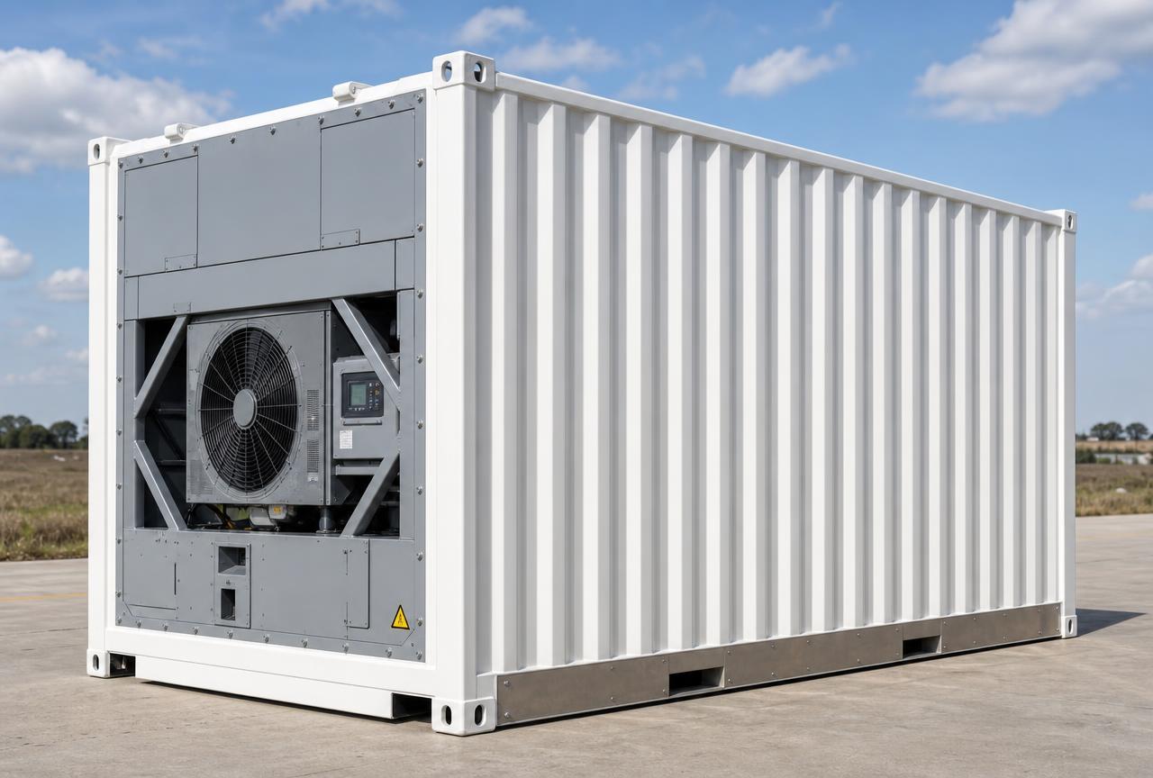 20ft Refrigerated Container — New One-Trip at our depot