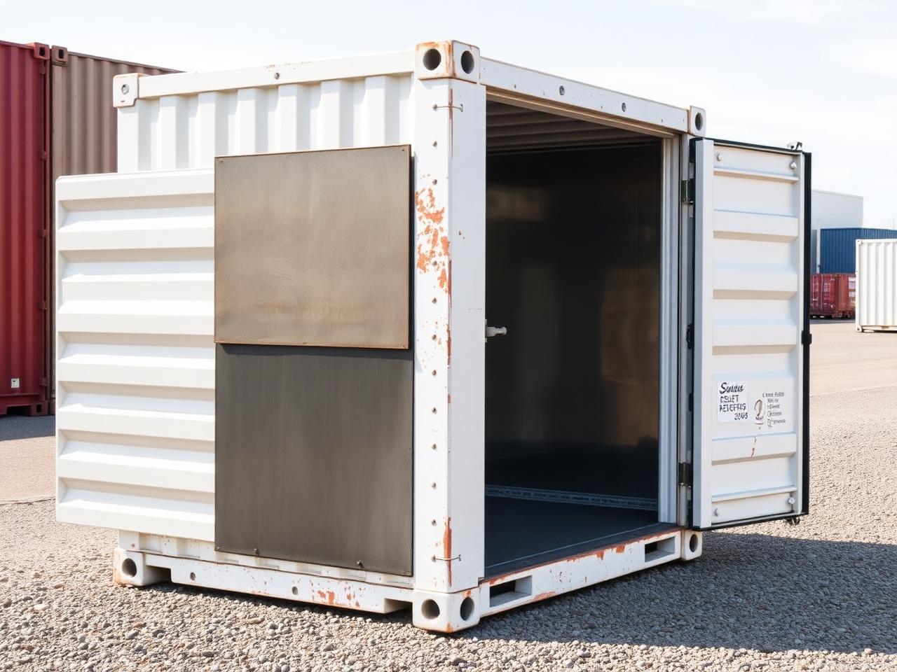 20ft Insulated Cold Store — Non-Operational Reefer at our depot