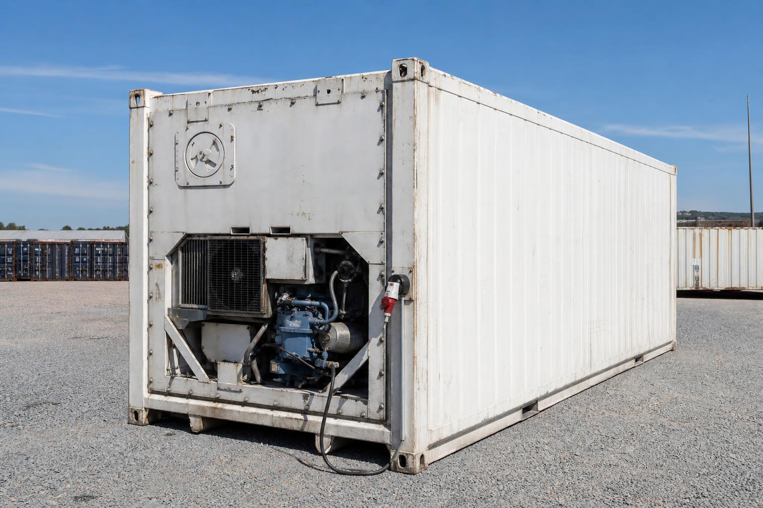 20ft Insulated Cold Store — Non-Operational Reefer at our depot