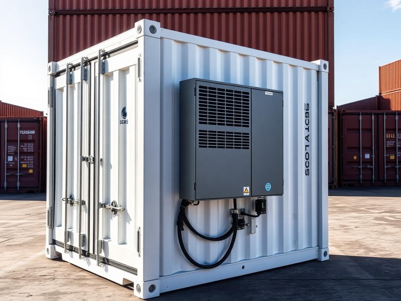 20ft Refrigerated Container — Operational Reefer at our depot