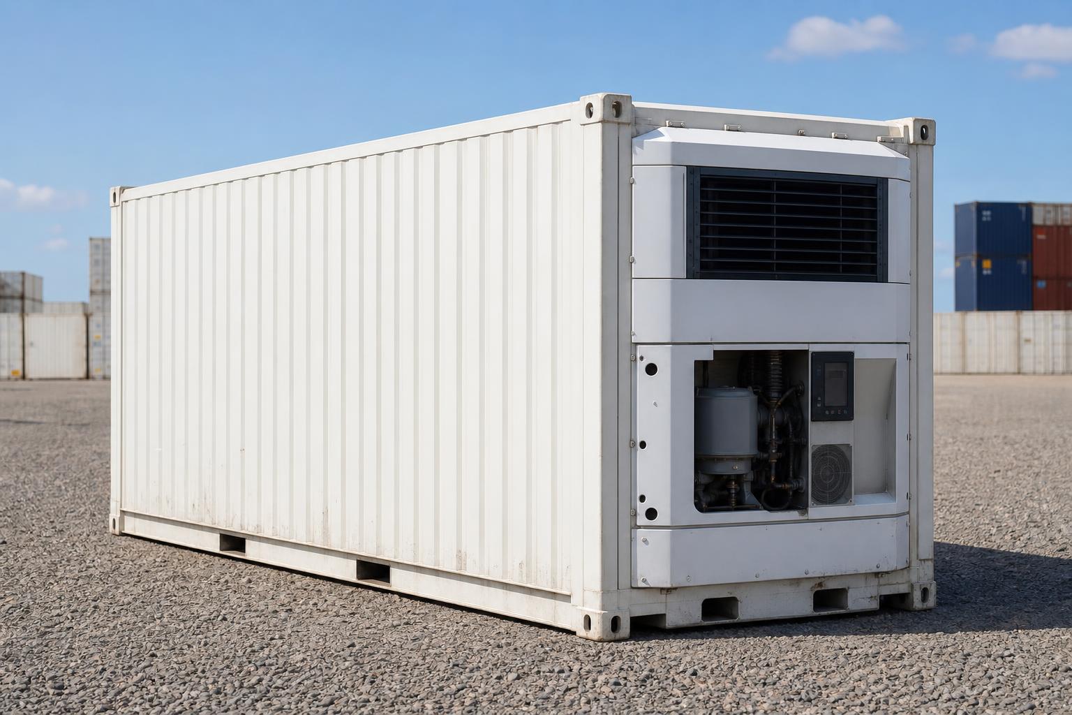 20ft Refrigerated Container — High-Hours Workhorse at our depot