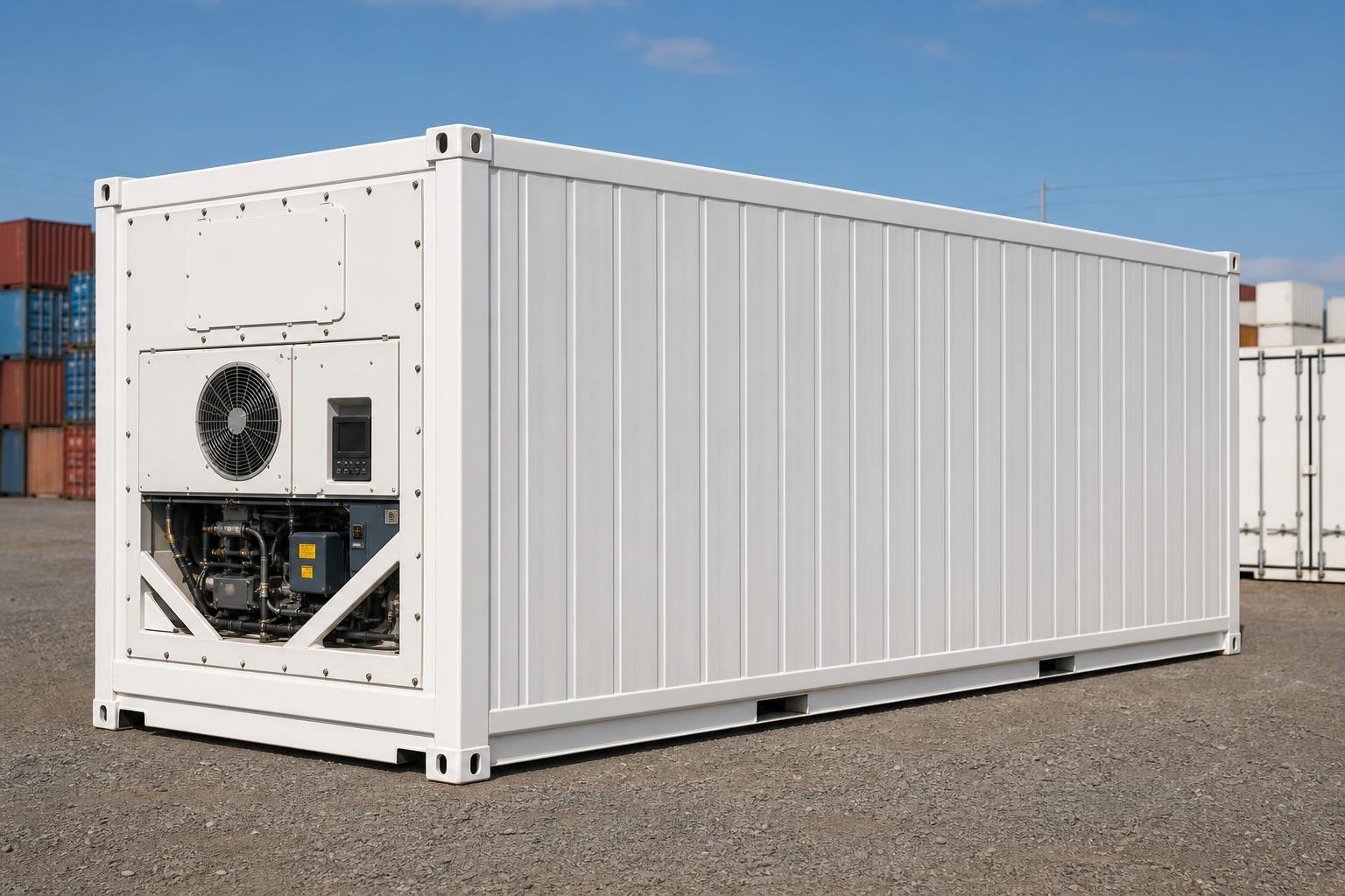 20ft Refrigerated Container — Operational Reefer at our depot