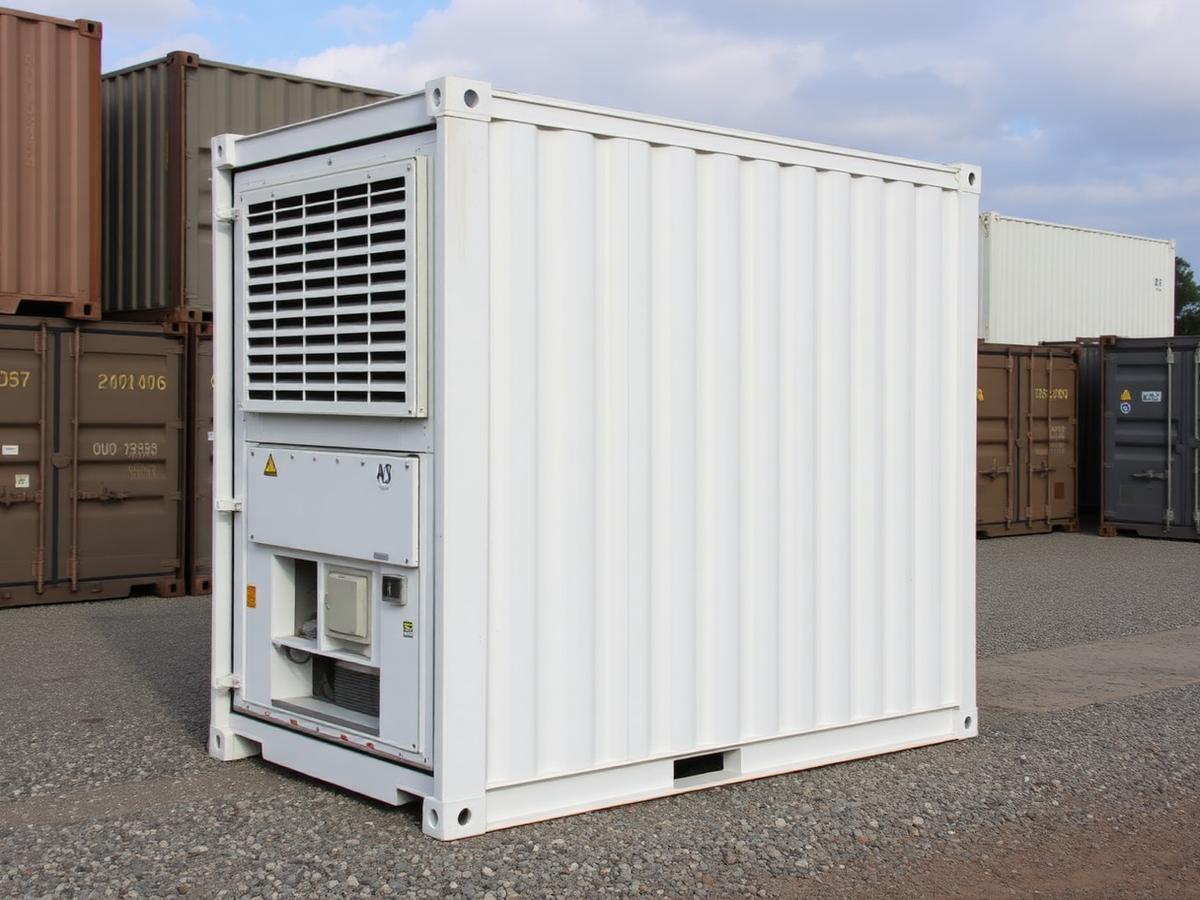 20ft Refrigerated Container — Serviced Operational Unit at our depot