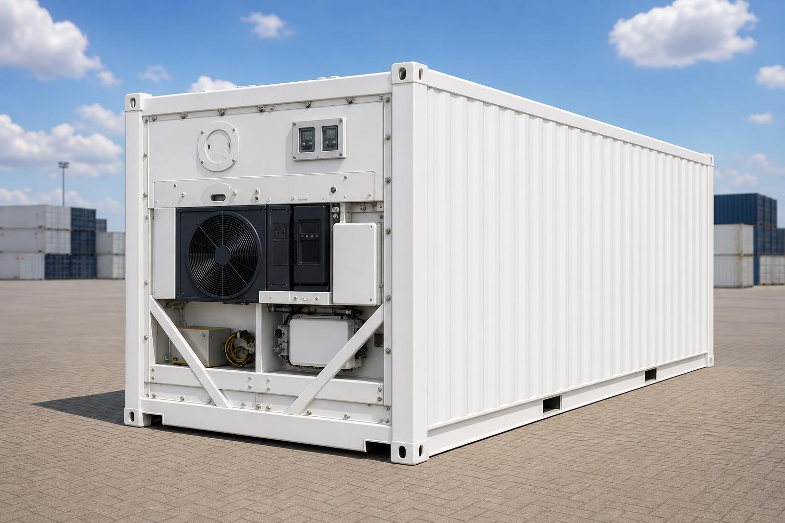 20ft Pharmaceutical Cold Chain Reefer — Data-Logged at our depot