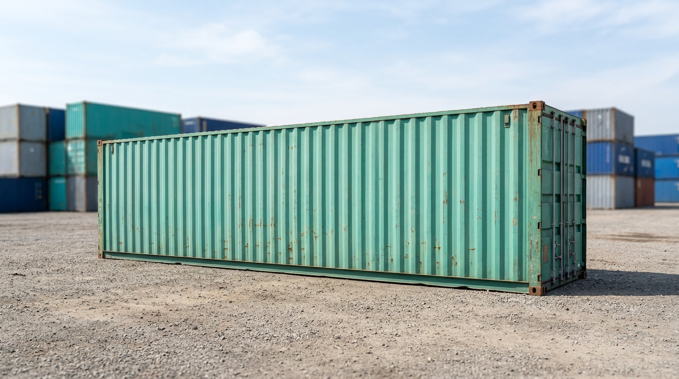 40ft High Cube Container — Wind & Water Tight (WWT) at our depot