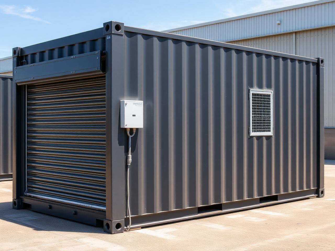 40ft Workshop & Secure Store — Conversion at our depot
