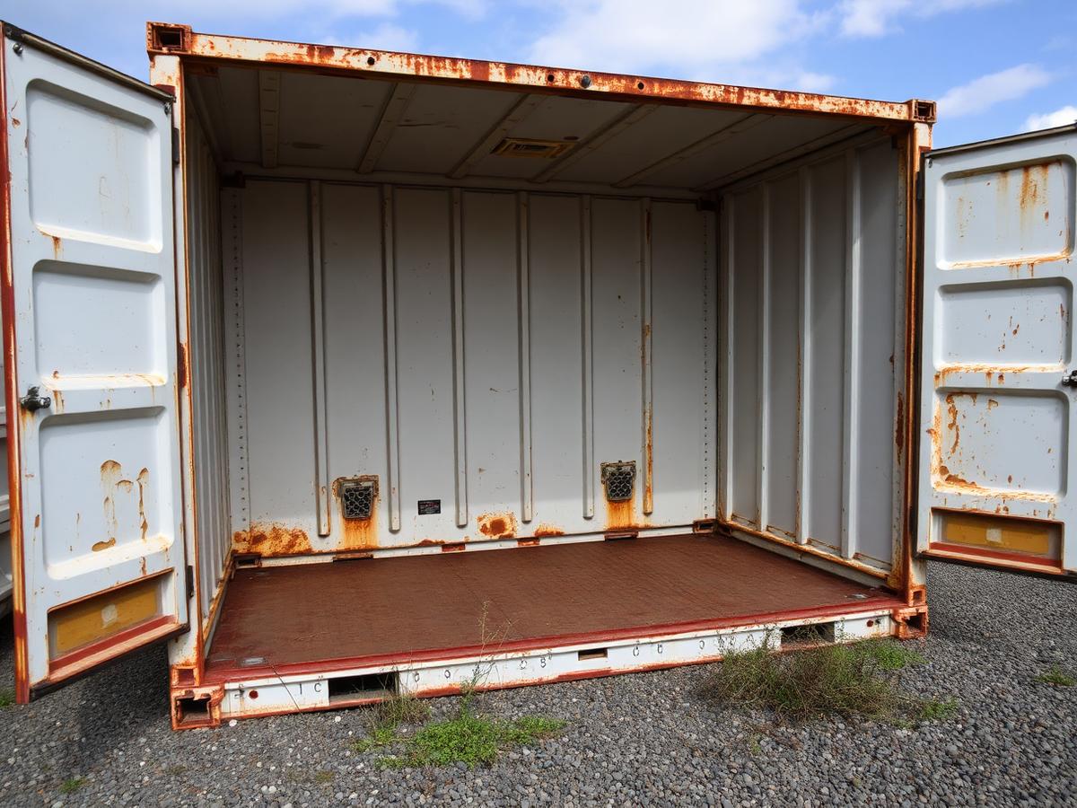 40ft High Cube Reefer — As-Is Insulated Shell at our depot