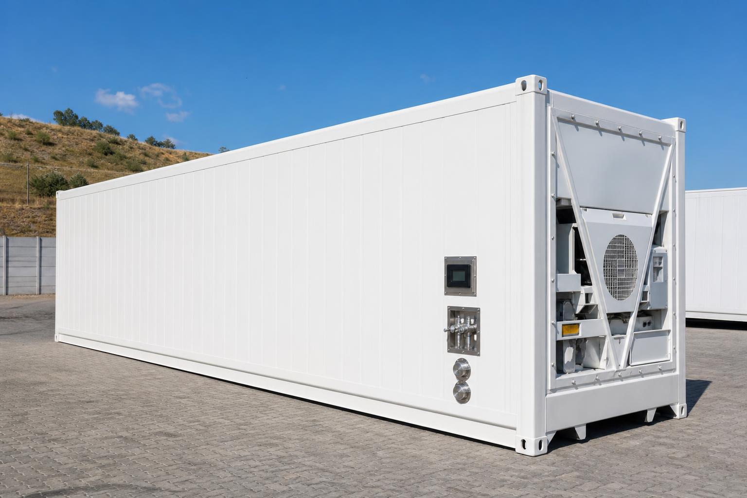 40ft High Cube Reefer — Controlled Atmosphere Capable at our depot