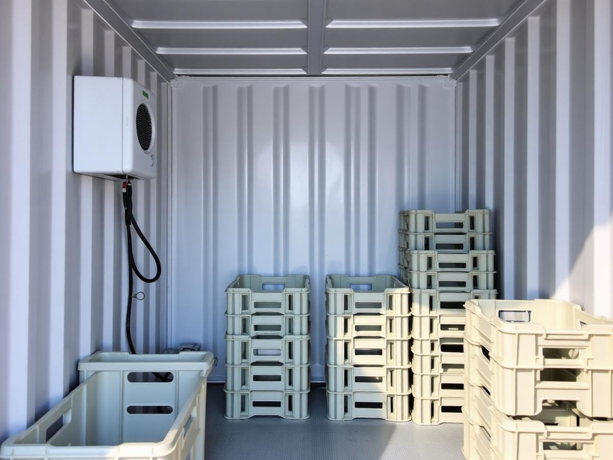 40ft High Cube Reefer — Floral & Produce Humidity Control at our depot