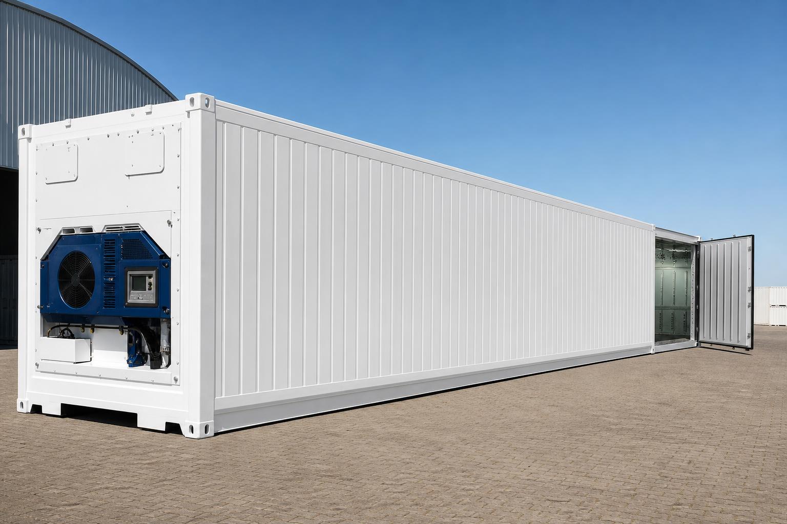 40ft High Cube Reefer — Floral & Produce Humidity Control at our depot